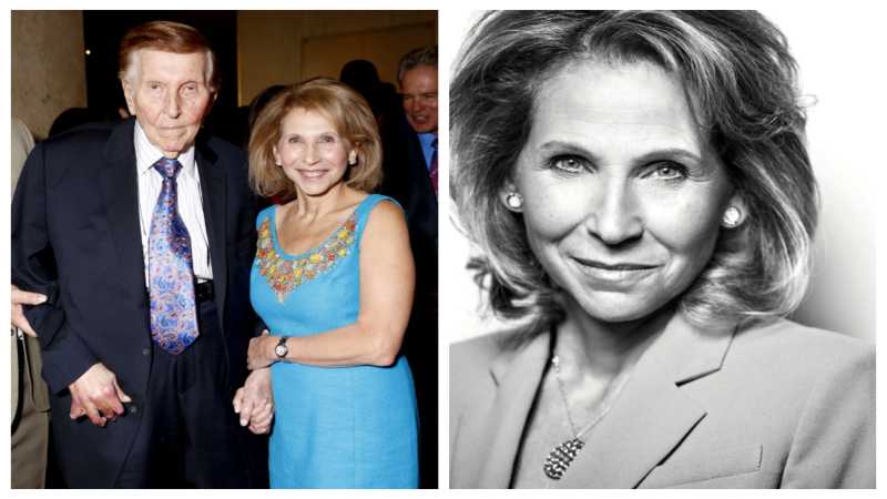 Tim Dove and Shari Redstone