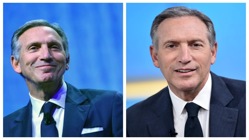 Howard Schultz and George Soros
