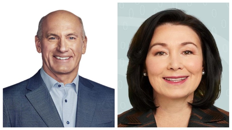Safra Catz and John Stankey